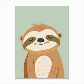 Sloth 2 Canvas Print