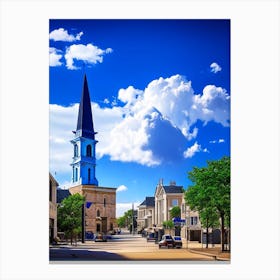 College Station  Photography Canvas Print