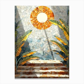 Sun And Sunbeams Canvas Print