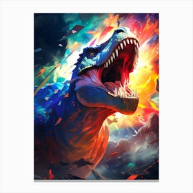 Dinosaur Hunter Apk Canvas Print