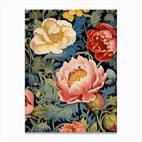 Floral Wallpaper 14 Canvas Print