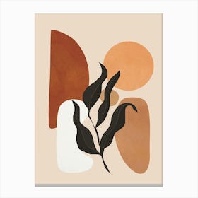 Minimal Abstract Shapes 12 Canvas Print