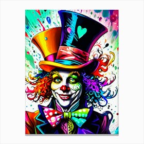 Colorful Madhatter #3 Canvas Print