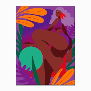 Tropical Beauty Canvas Print