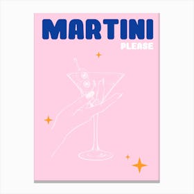 Martini 2 Canvas Print