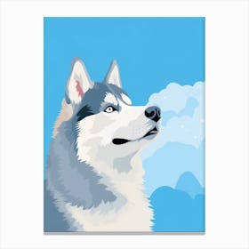 Siberian Husky Canvas Print