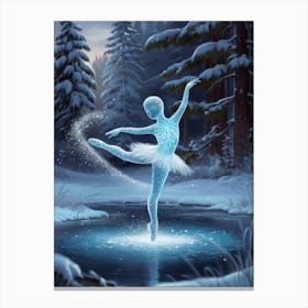 Ice Dancer Canvas Print