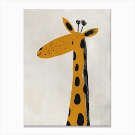 Boho Nursery 2 Giraffe Canvas Print