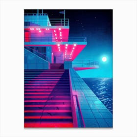 Neo-Noir Canvas Print