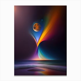 Abstract Painting Canvas Print