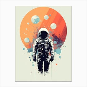Spacecraft Explorer: Astronaut's Discovery Canvas Print