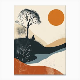 Elaine, Scandinavian Minimalism Canvas Print