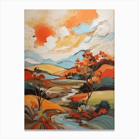 Autumn Landscape Canvas Print