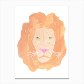 Lion of Courage Canvas Print