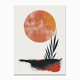 Sunset, Boho Canvas Print