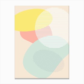 Lost In Shapes Iii Canvas Print