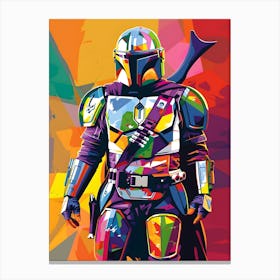 The Mandalorian Canvas Print