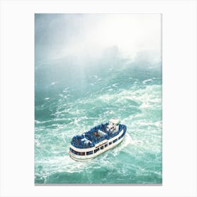 Turquoise Of Niagara Falls Canvas Print