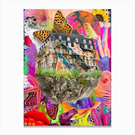 East London on a Rock Canvas Print