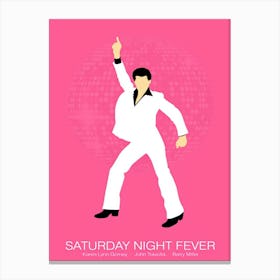 Saturday Night Fever Film Canvas Print