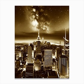 New York City At Night 23 Canvas Print