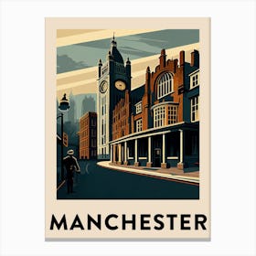 Manchester 4 Canvas Print