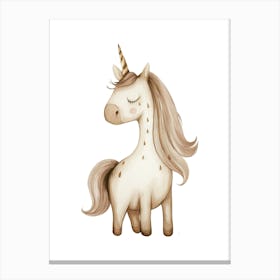 Unicorn Wall Art 1 Canvas Print