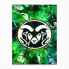 Colorado State Rams 1 Canvas Print