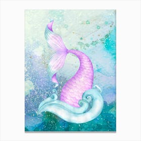 Love Mermaid Canvas Print