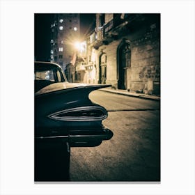 Havana In The Dead Of Night Canvas Print