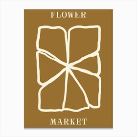 Flower Market 14 Canvas Print