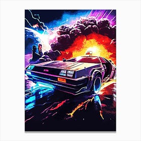 Back To The Future 2 Canvas Print