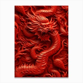 Red Dragon 2 Canvas Print