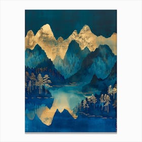 Chinese Mountains 61 Canvas Print