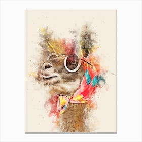 Llama Canvas Print Canvas Print