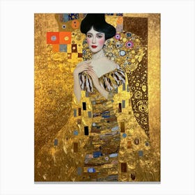 Gustav Klimt - The Kiss Canvas Print