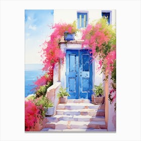 Blue Door 10 Canvas Print