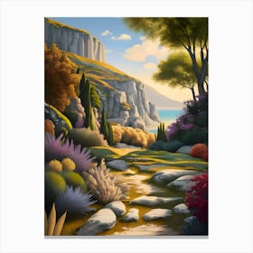 Landscape Painting Canvas Print