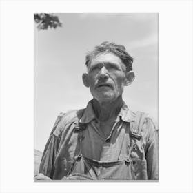 Untitled Photo, Possibly Related To Veteran Migrant Agricultural Worker, He Has Followed The Road For About Thirty Canvas Print