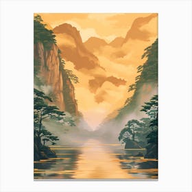 Asian Landscape 2 Canvas Print