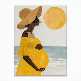 Pregnant Woman 1 Canvas Print