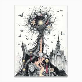 Tree Of Life 40 Canvas Print