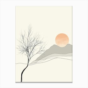 Lone Tree 6 Canvas Print