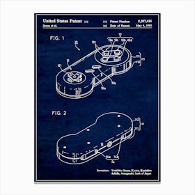 Snes Controller 1993 Canvas Print