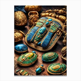 Egyptian Jewelry 3 Canvas Print