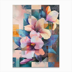 Abstract Floral Painting 2 Canvas Print