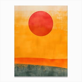 Sunset 3 Canvas Print