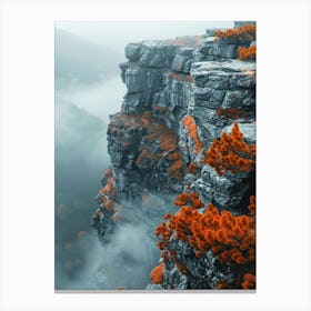 Rocky Cliffs Canvas Print