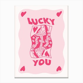 Lucky You 19 Canvas Print