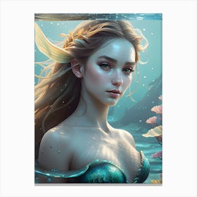 Mermaid-Reimagined 53 Canvas Print